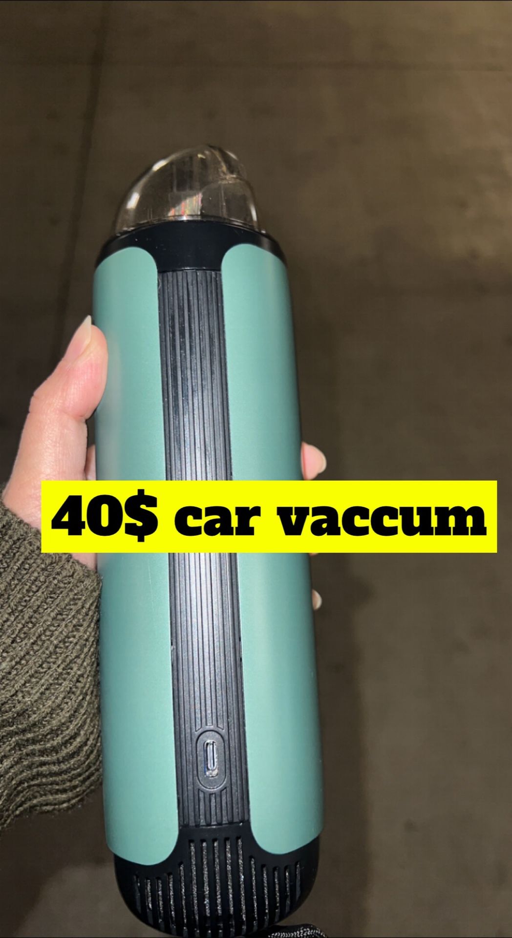 portable car vaccum