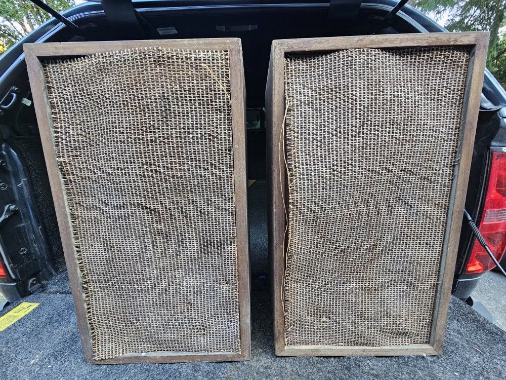 Vintage Knight Speakers with Jensen Drivers - Need a lot of love