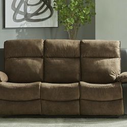 Woodsway Brown Reclining Set

