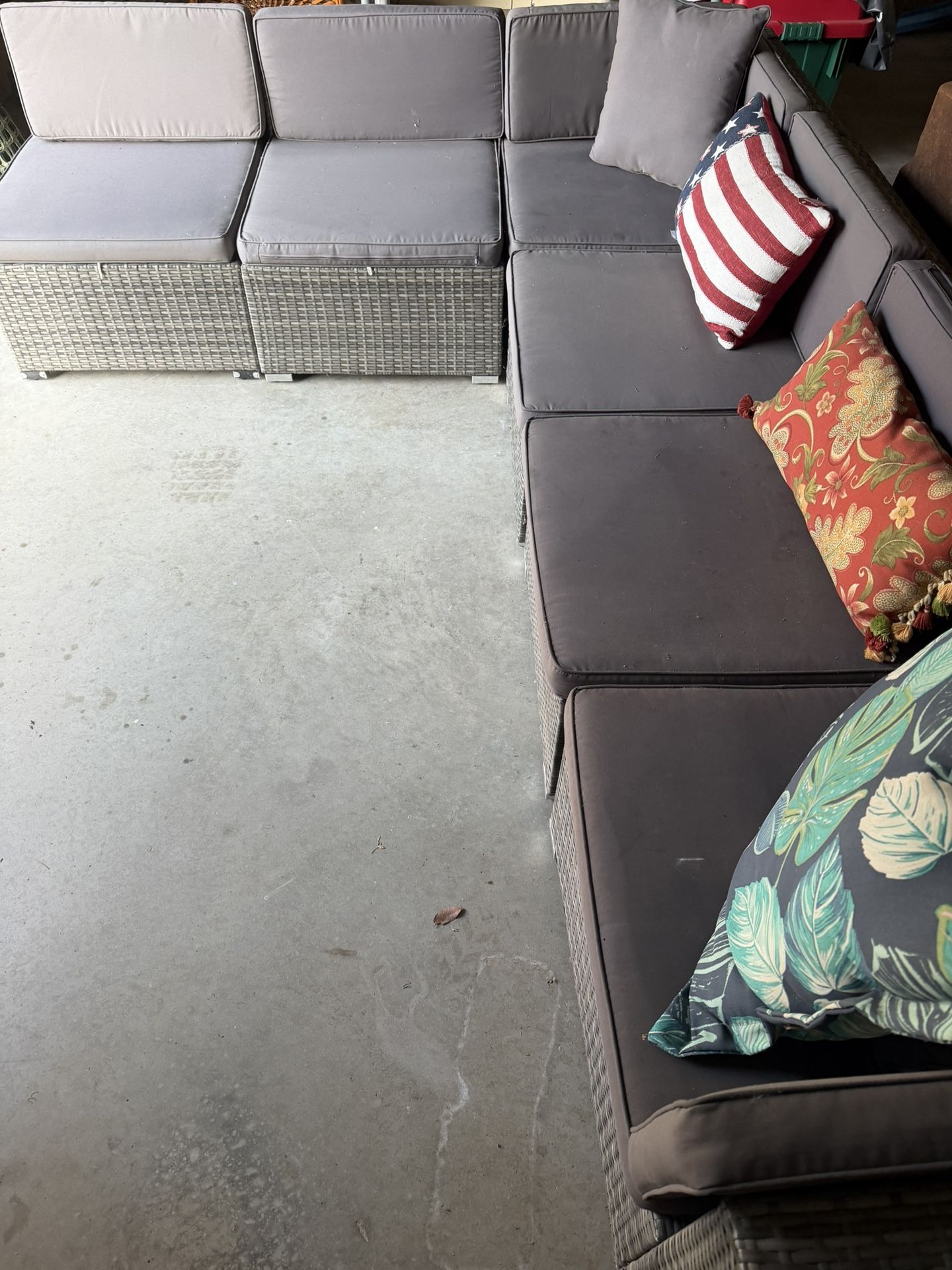 Outdoor/Indoor Furniture L Shaped