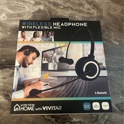 Néw sealed work from home wireless Bluetooth headset with mic
