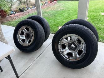 Ram 5 lug stock rims/tires