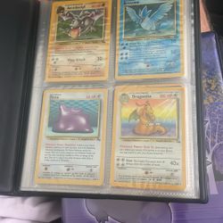 Fossil Master Set - 62/62 All Nm-MP Pokemon