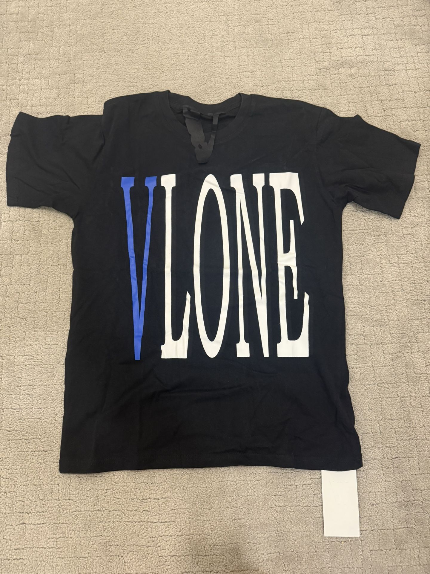 Authentic VLone Tee Short Sleeve Shirt Blue V Snake Logo Men's Size Medium