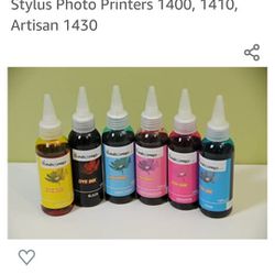 INKXPRO 600ml High Definition dye Ink refill set for CIS/CISS or refillable cartridges using T79 ink: Stylus Photo Printers 1400, 1410, Artisan  Obo