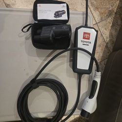 2024 Toyota bz4x charger and tesla adapter 