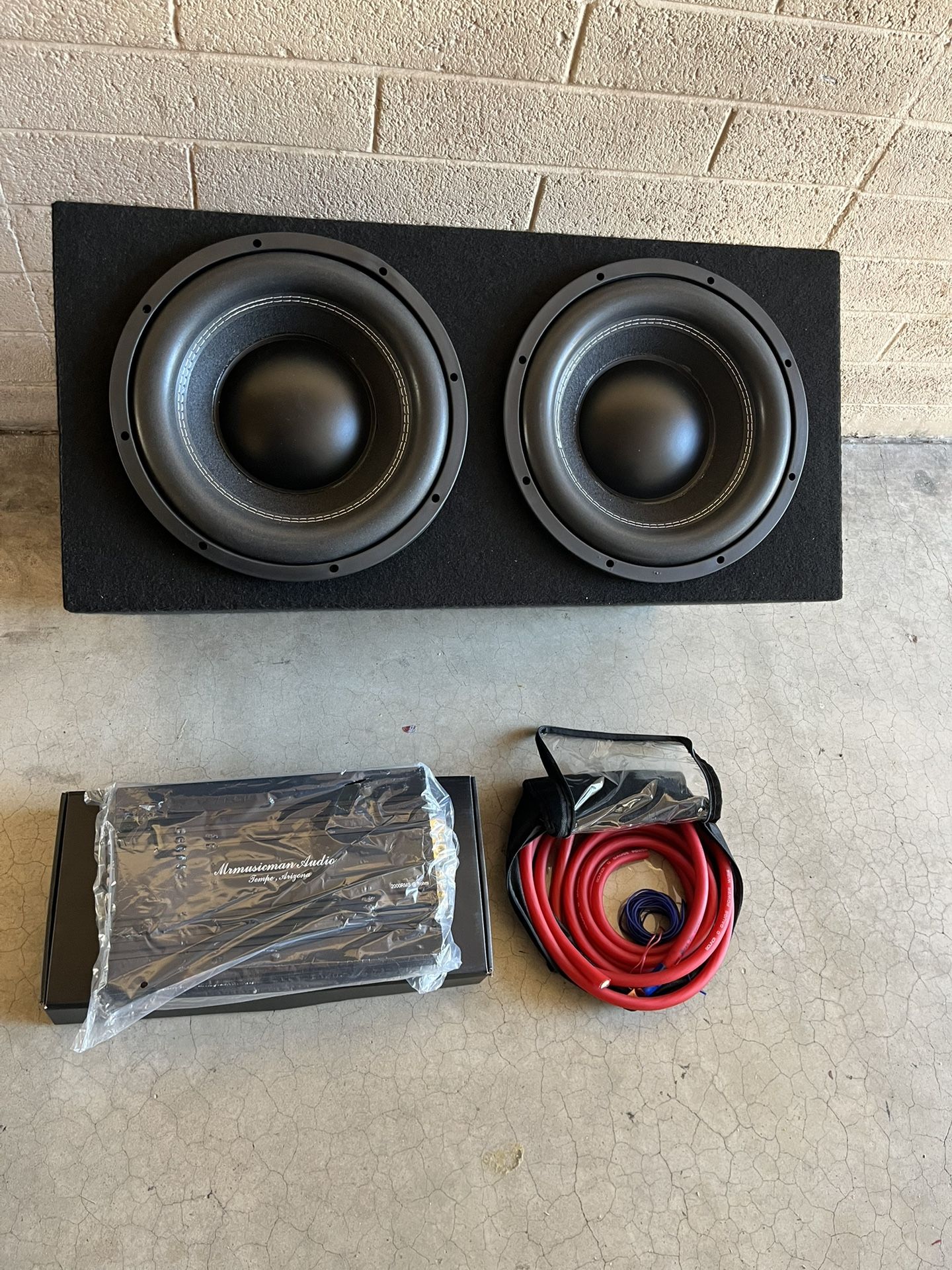 Mrmusicman Audio 2000 Watts Bass Package - $599