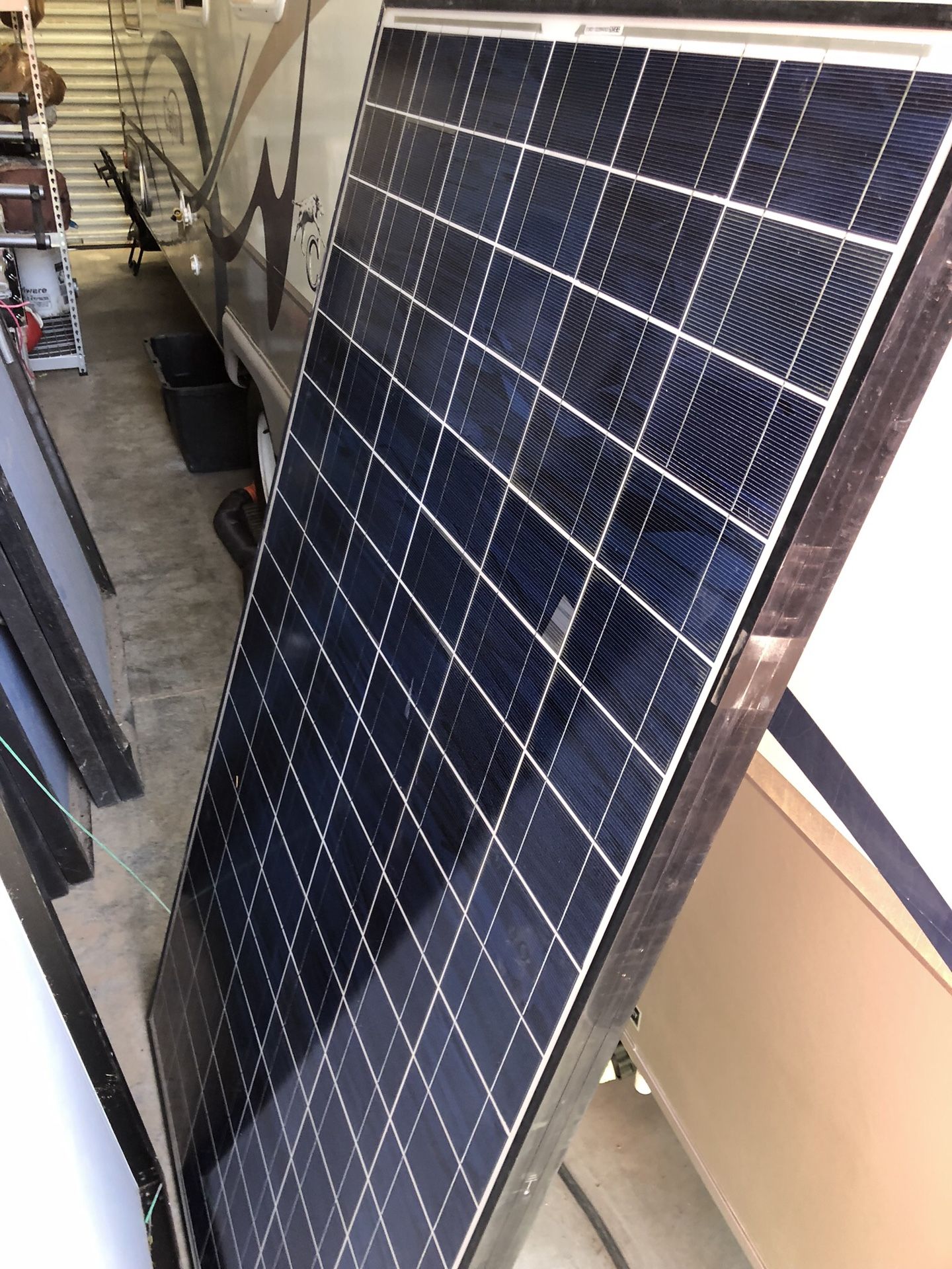 Solar panels and inverter