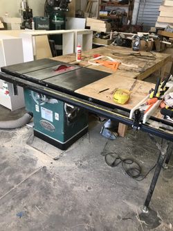 Grizzly 3HP Table saw 220 Volts, Left Tilt