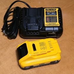 Dewalt DCB240 20v 4.0Ah Battery / 4 Amp Charger Brand New No Low Offers/Trades, Pls. Price is Firm Pick up in Burien Yes Available 
