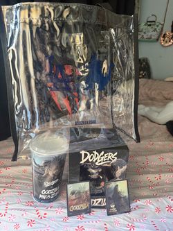 Dodgerd Godzilla bobble head bumble
