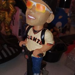 San Francisco Giants Hunter Pence Scooter Bobblehead SGA Bobble 4/9/14