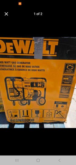 Dewalt  Start Gas Powered Portable Generator