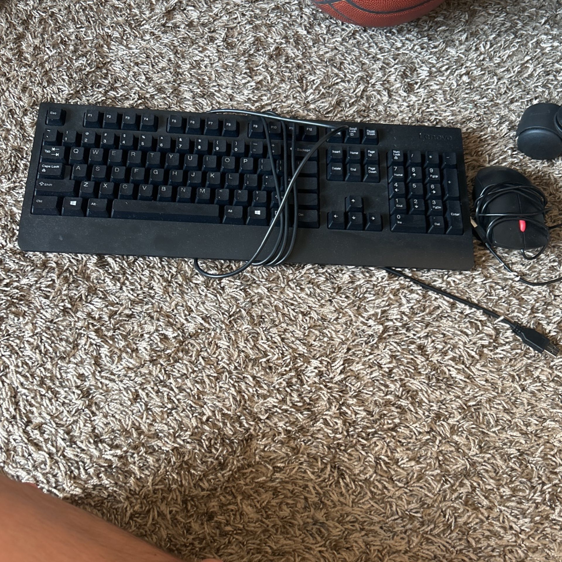 keyboard and mouse
