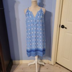 Skies Are Blue Large Womens Dress 