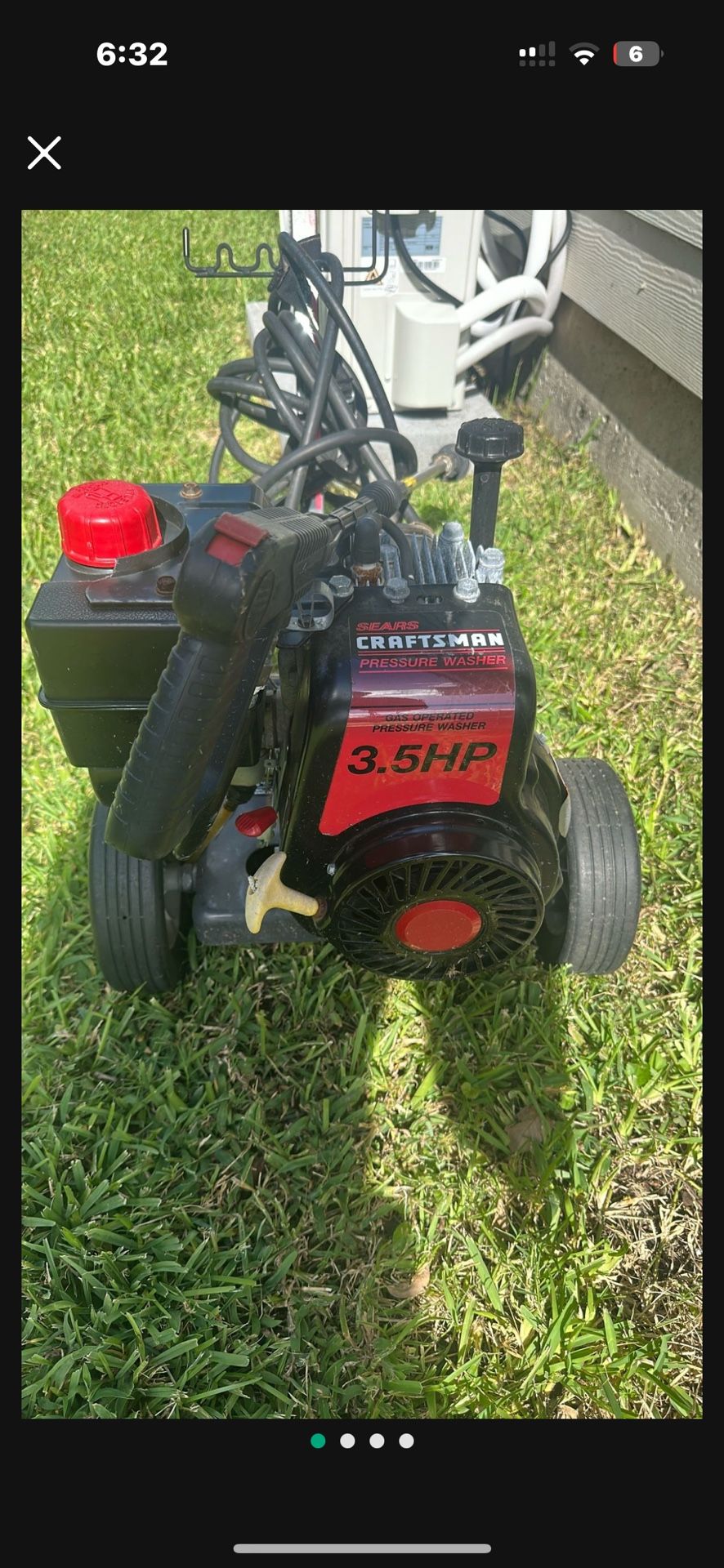 Craftsman Pressure Washer 3.5