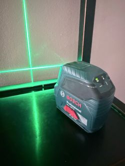 Bosch GLL 100 G self leveling laser - green