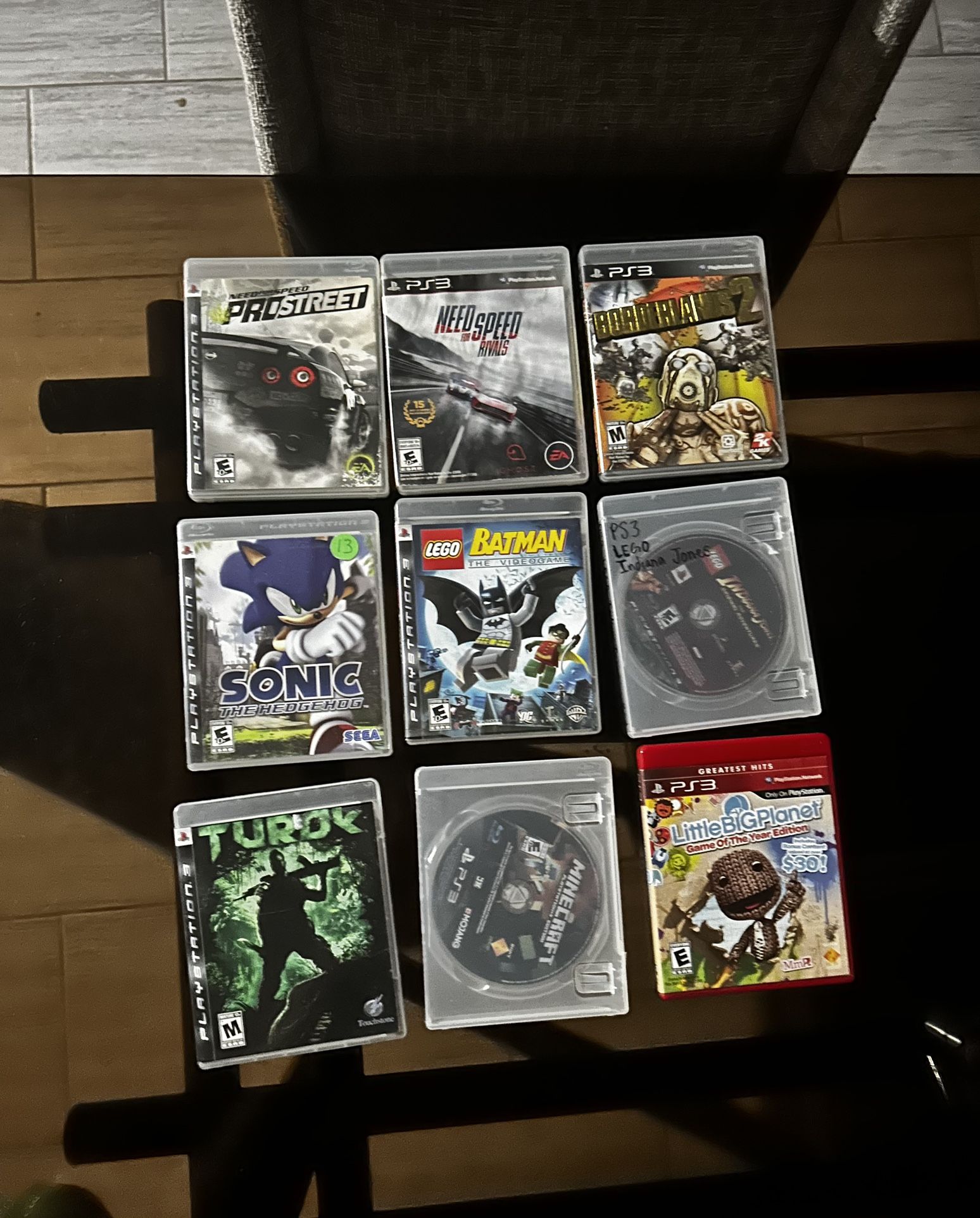 PlayStation 3 PS3 Bundle Pack Of Used Games.