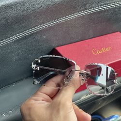 Cartier Glasses - Diamond Cut