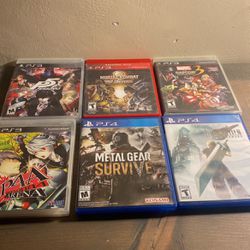 PS3 And Ps4 Games 
