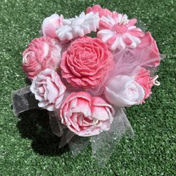 Lindo Ramo De Flores De Velas 