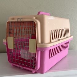 Small Pet Carrier for Dogs & Cats. Travel Pet Carrier