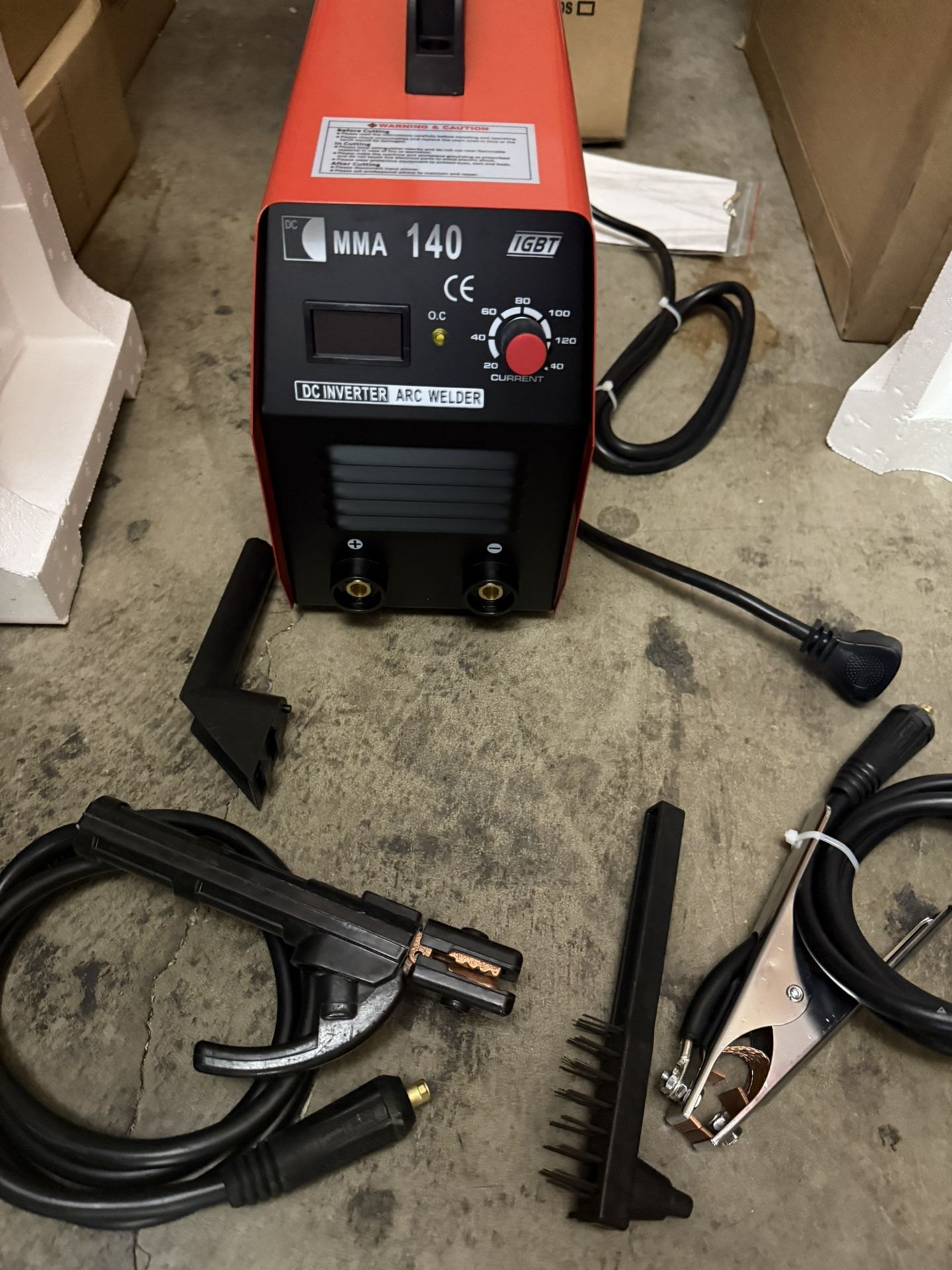 140A Stick Welder Arc MMA IGBT Inverter Welding Machine