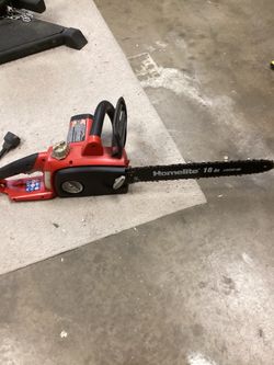 Chainsaw 16 inch Homelite electric