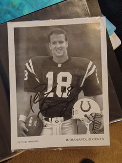 Peyton Manning Autograph