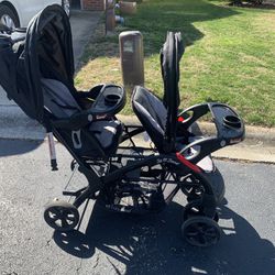 Baby Trend Sit and Stand  Double Stroller 