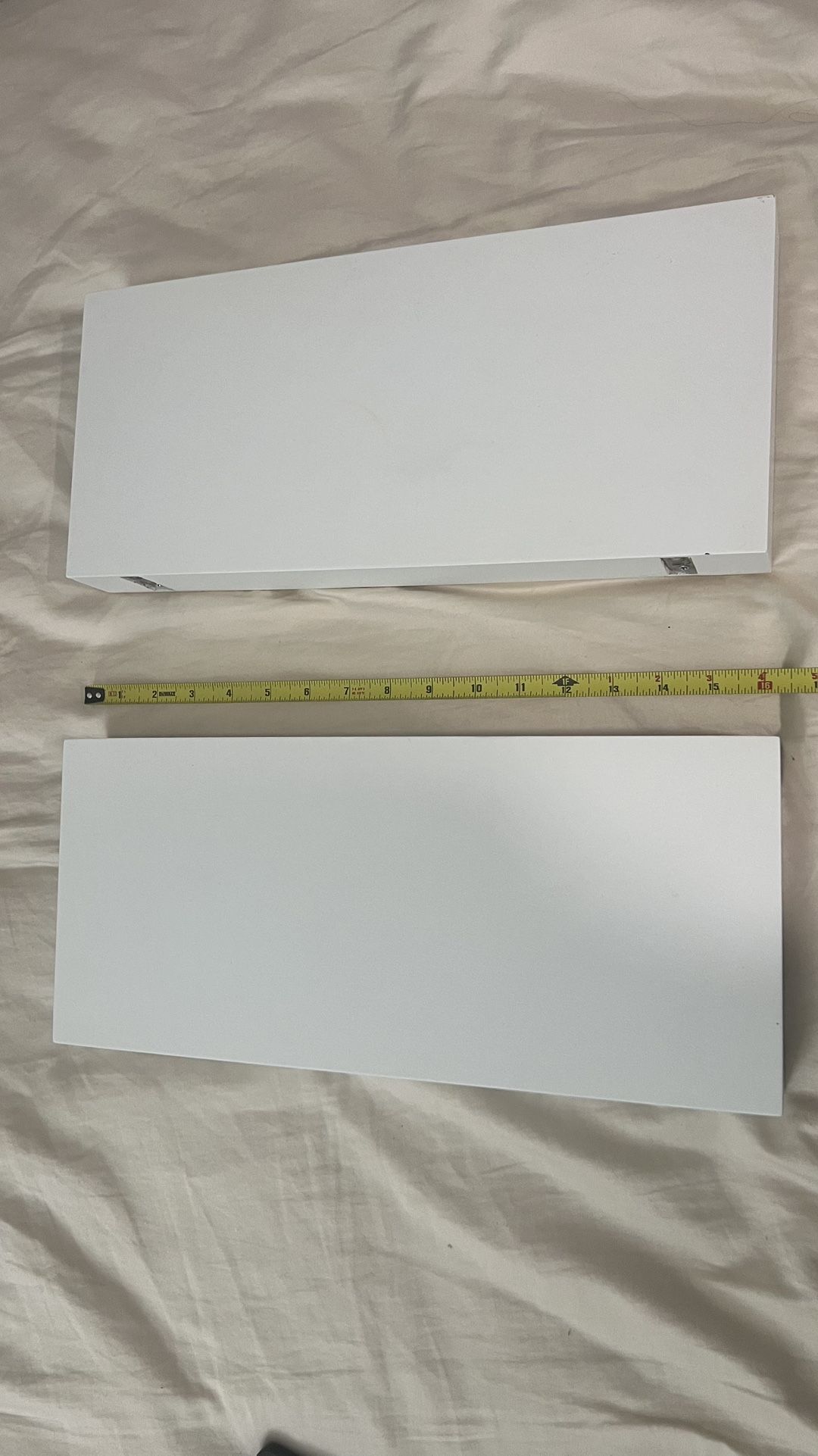 White Wall Shelves Set 