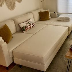 2 Piece Sectional w/ Ottoman from Living Spaces