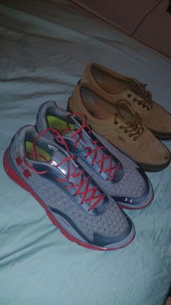 Under armour and vans