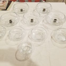 10 Glass Vases