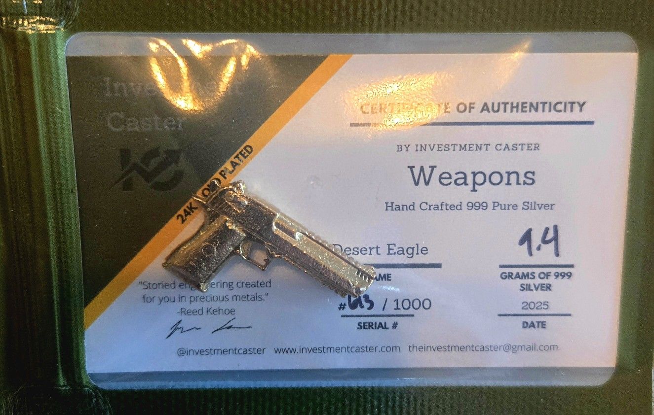 9.4 Grams Of .999 Pure Silver