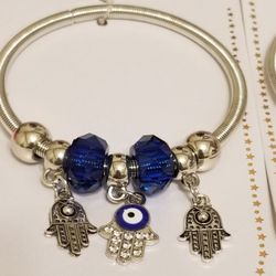 Evil Eye  Protection Charm Braclet