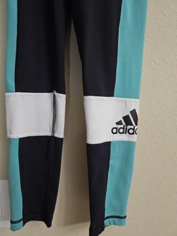 Adidas, Black Leggings Size Extra Small, XS