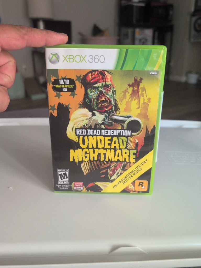 Red Dead Redemption XBOX 360. Undead Nightmare.