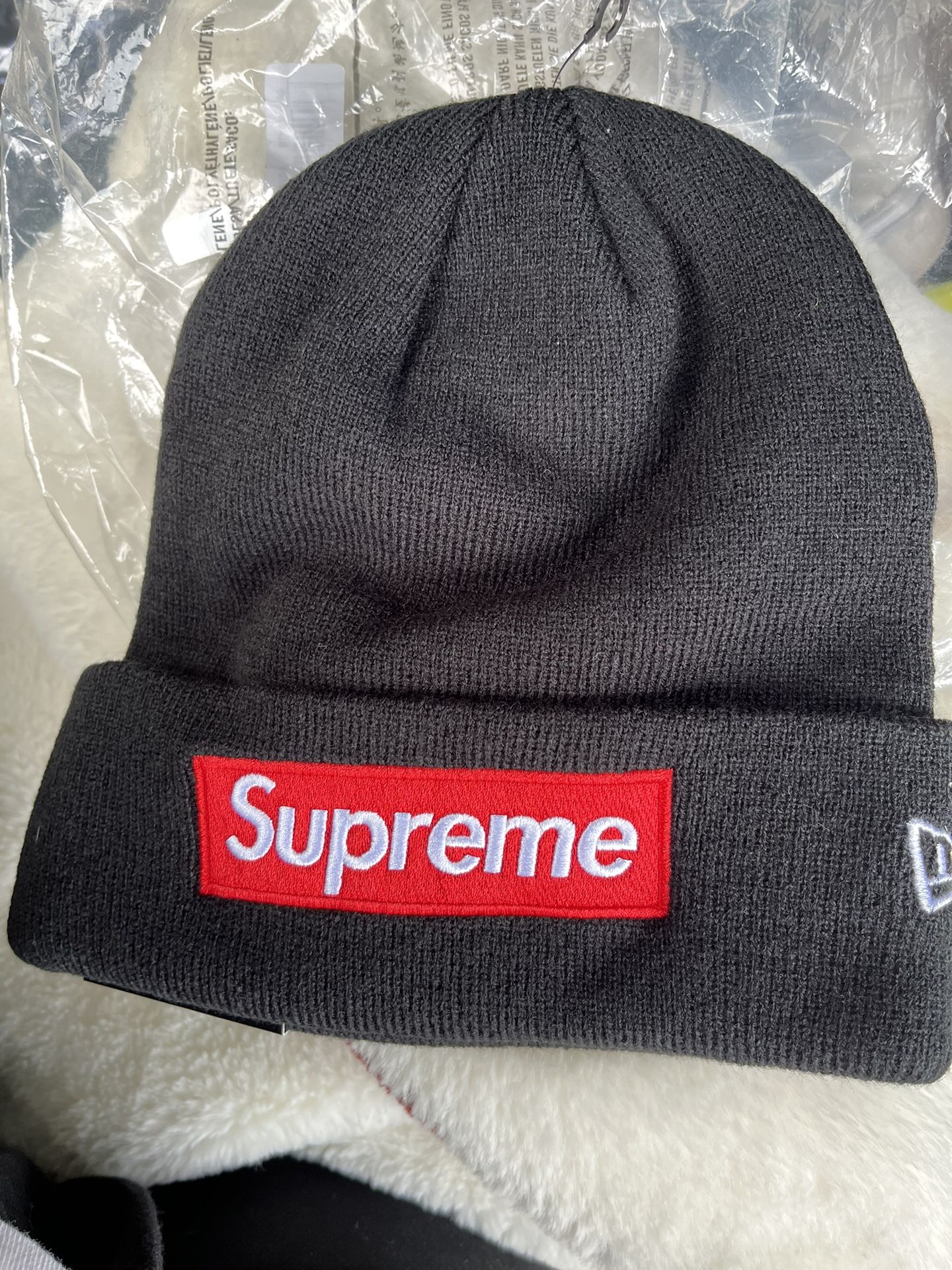 Supreme RED BOX LOGO beanie