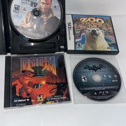 All Games $5 Each Grand Theft Auto Has No Case Batman Has No Case