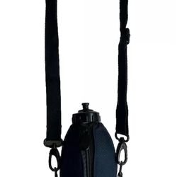 Eddie Bauer Insulated Water Bottle Crossbody W/Belt Clip Hiking Backpacking