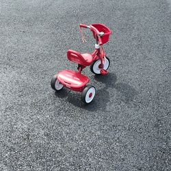 Kids' Red Tricycle - $5