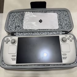 OBO White Steam Deck Limited Edition - Gaming Console - Very Lightly Used