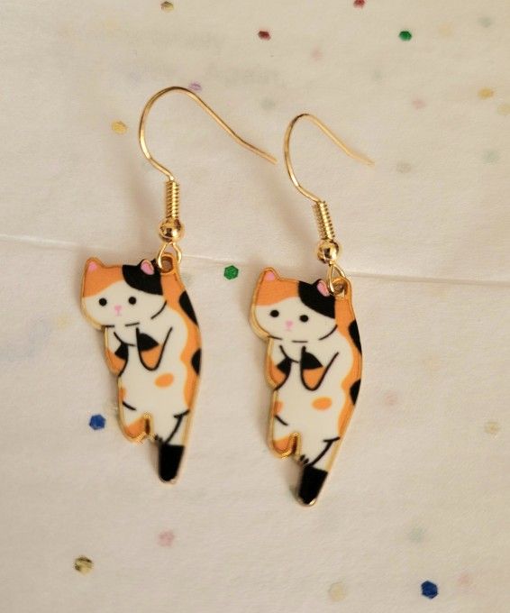 Calico Charm Earrings