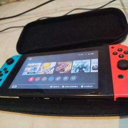 Nintendo Switch With Games 
