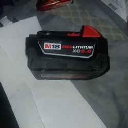 Milwaukee 5.0 Battery M18