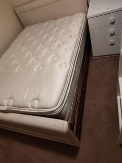 Queen Bed Frame And Mattress 