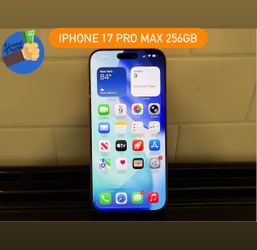 iPhone 17 Pro Max 256GB – 100% Battery Health – Excellent Condition📲