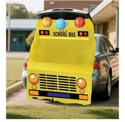 School Bus Trunk or Treat Decorations Kit