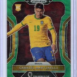 Gabriel Martinelli Rookie Green Prizm